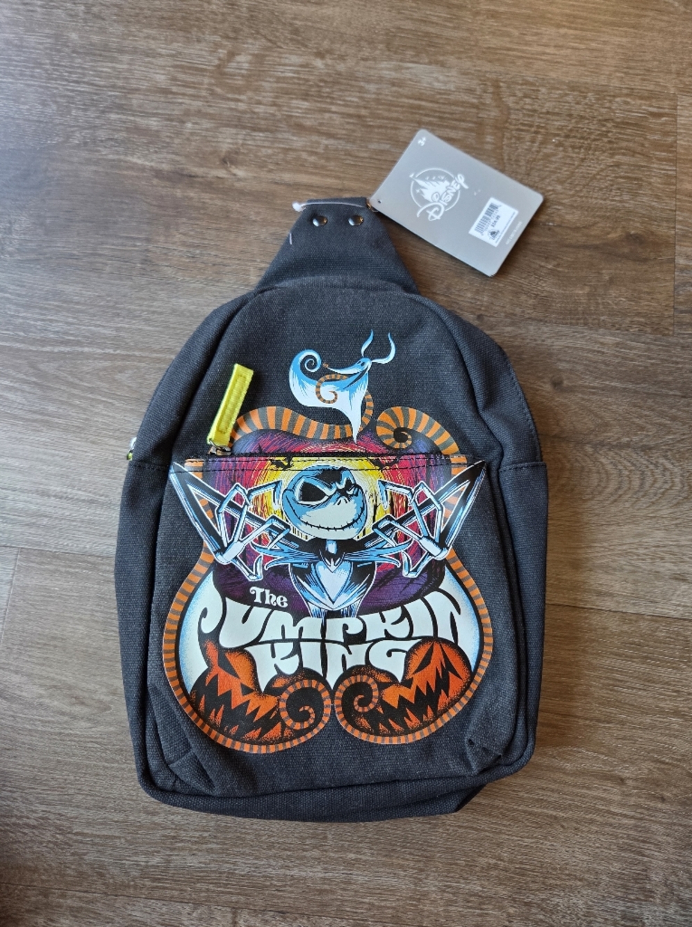 NWT Disney Jack Skellington Nightmare Before Christmas Pumpkin King Sling Bag